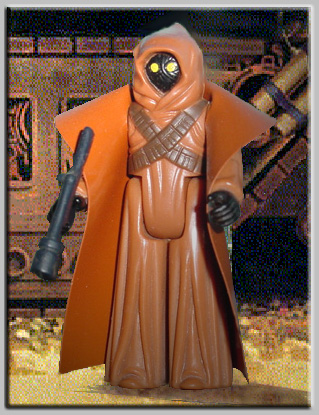 Vintage vinyl-caped Jawa