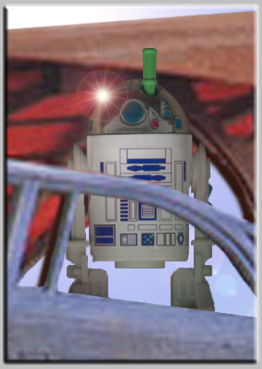 Vintage R2-D2 w. Saber