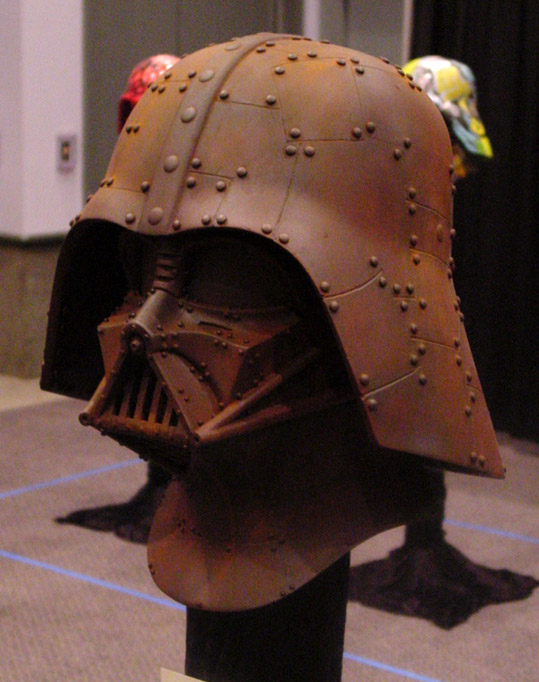 Darth Vader Helmet Art Exhibit