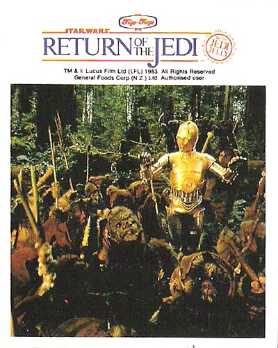 Return of the Jedi Ewok Sticker