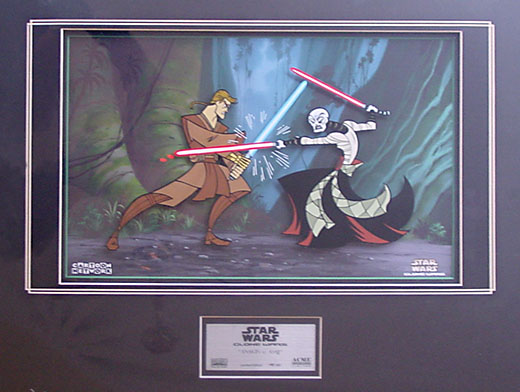 Clone Wars Limited Edition Cel