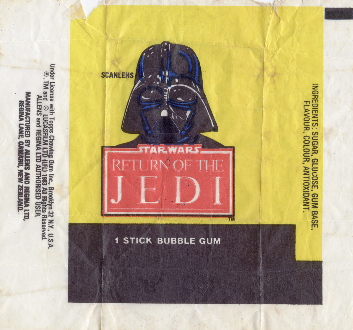 Allens and Regina ROTJ Wrapper