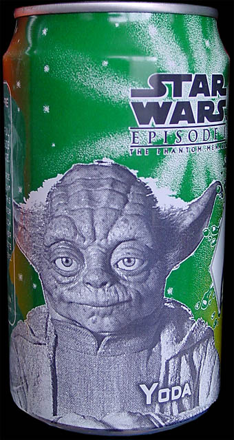 Yoda on 7-Up can