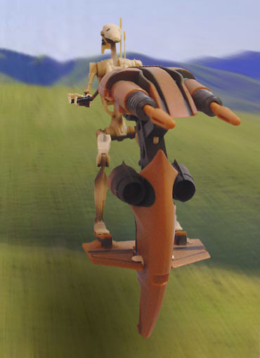 Battledroid with STAP