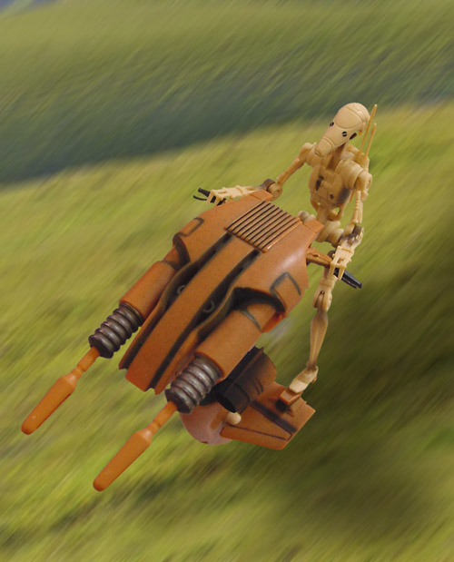 Battledroid with STAP
