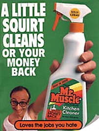 Gerald Home as Mr Muscle