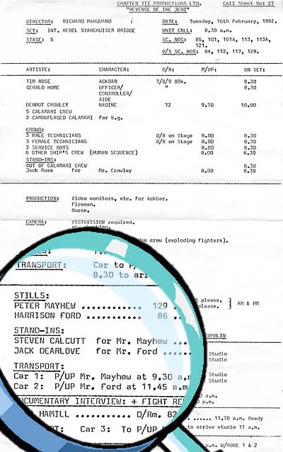 Peter Mayhew and Harrison Ford