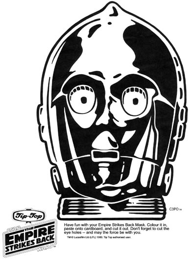 C3PO Mask