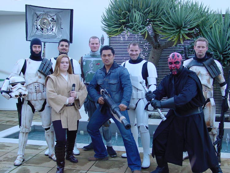 Bodie Taylor and 501st Members