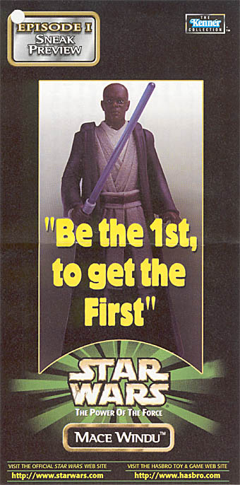 Mace Windu Sneak Preview Offer